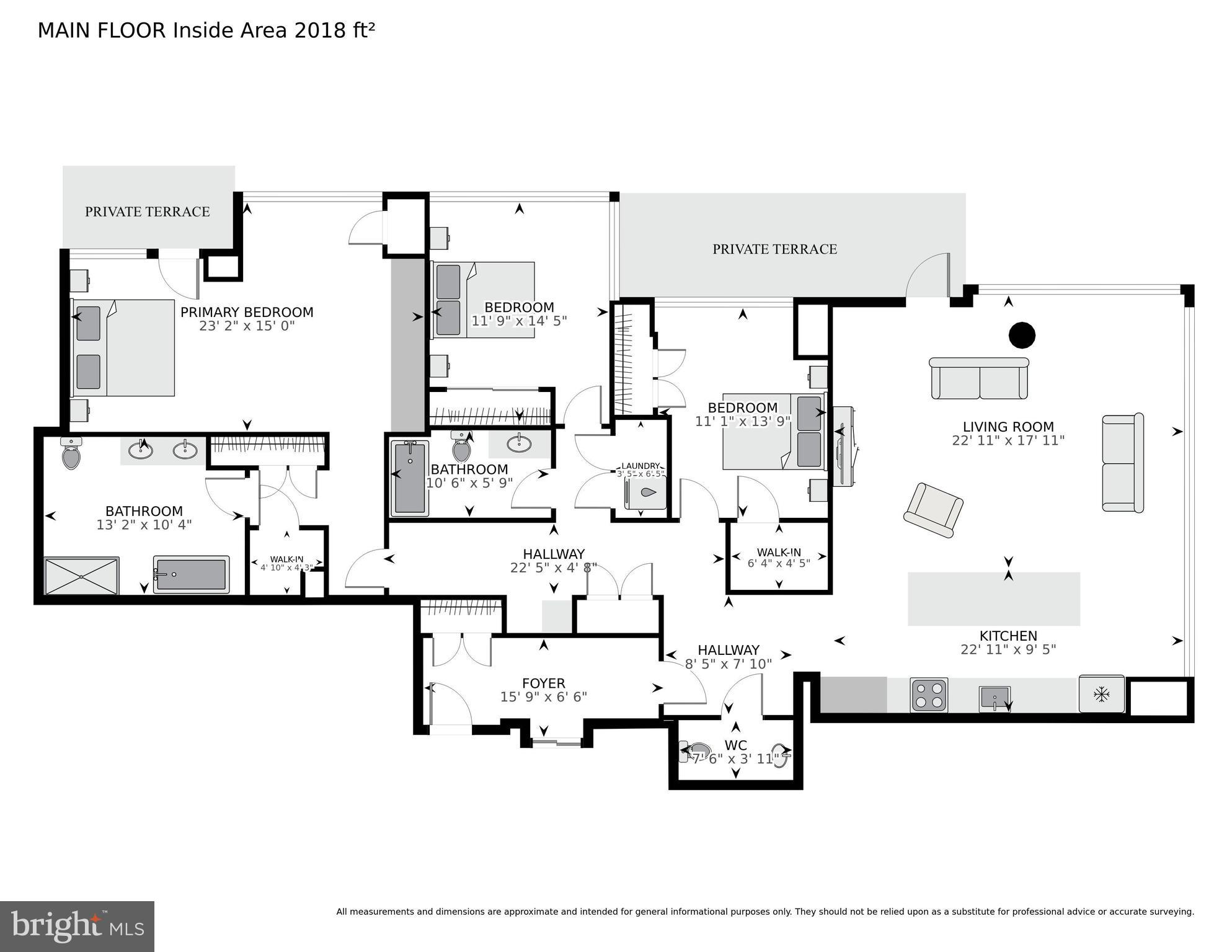 45 Sutton Square Southwest, Unit 509 Washington, DC 20024 - Photo 26 of 26 Floor plan