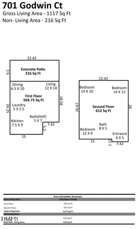 $255,900 | 701 Godwin Court, Raleigh, NC 27606