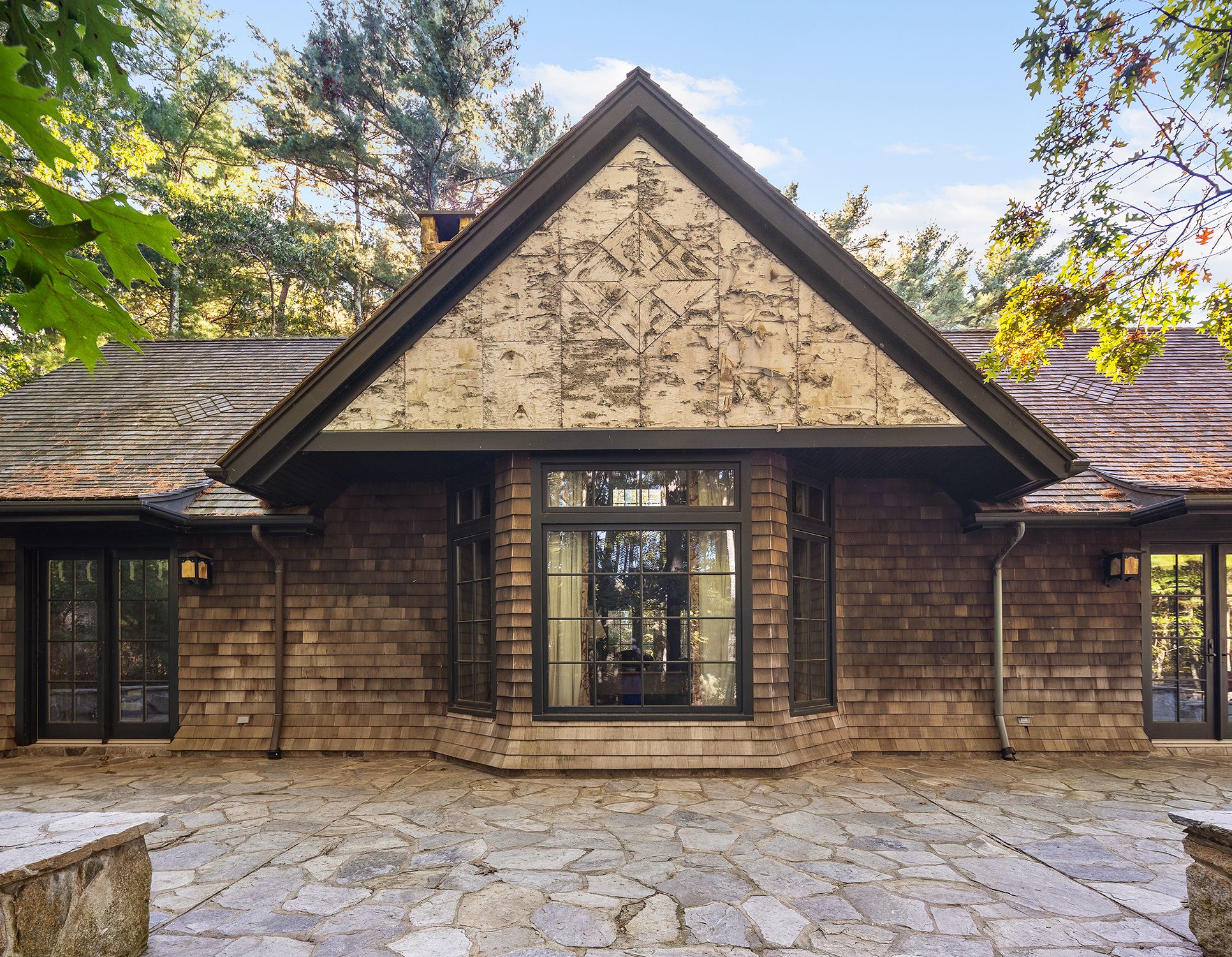 9 Two Holes Of Water Road East Hampton, NY 11937 - Photo 12 of 52 a view of a entrance gate of the house
