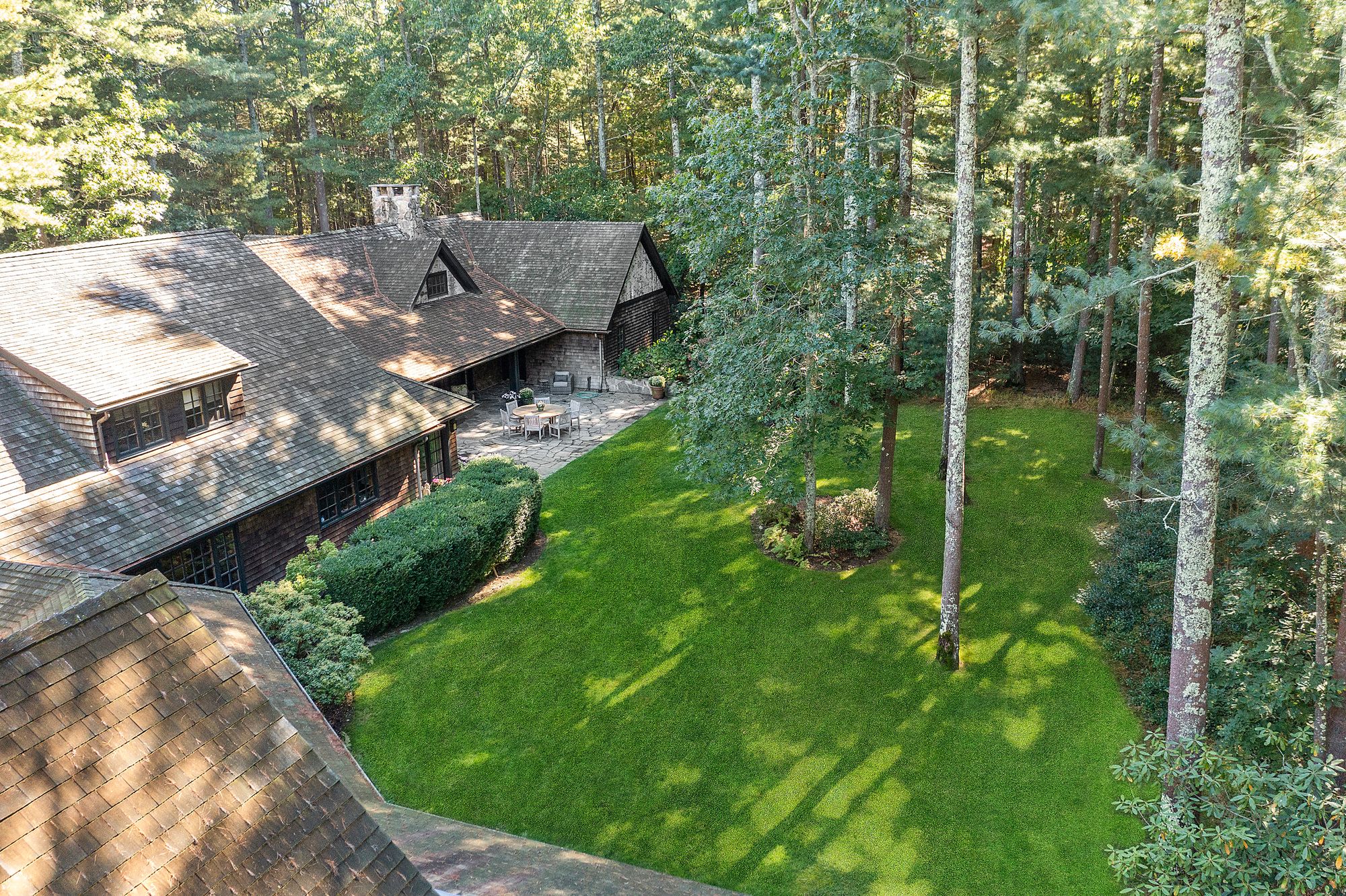 9 Two Holes Of Water Road East Hampton, NY 11937 - Photo 33 of 52 an aerial view of residential house with outdoor space