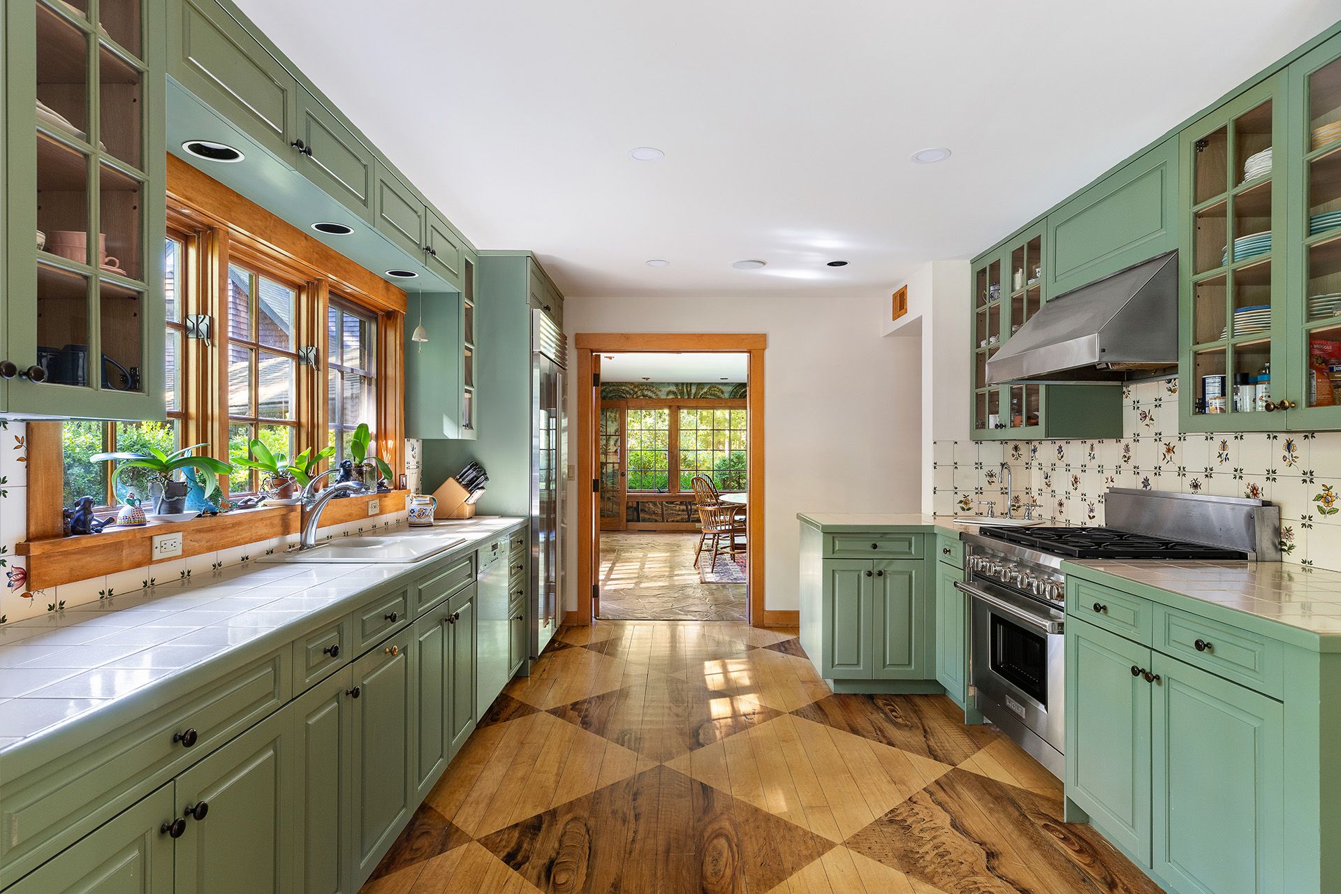 9 Two Holes Of Water Road East Hampton, NY 11937 - Photo 36 of 52 a large kitchen with stainless steel appliances granite countertop a lot of counter space and a sink
