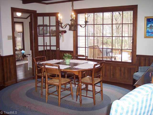 1814 Dantzler Road High Point, NC 27265 - Photo 4 of 9 Other. Breakfast area has a wood burning fireplace;hardwood floors and open to the sunroom.