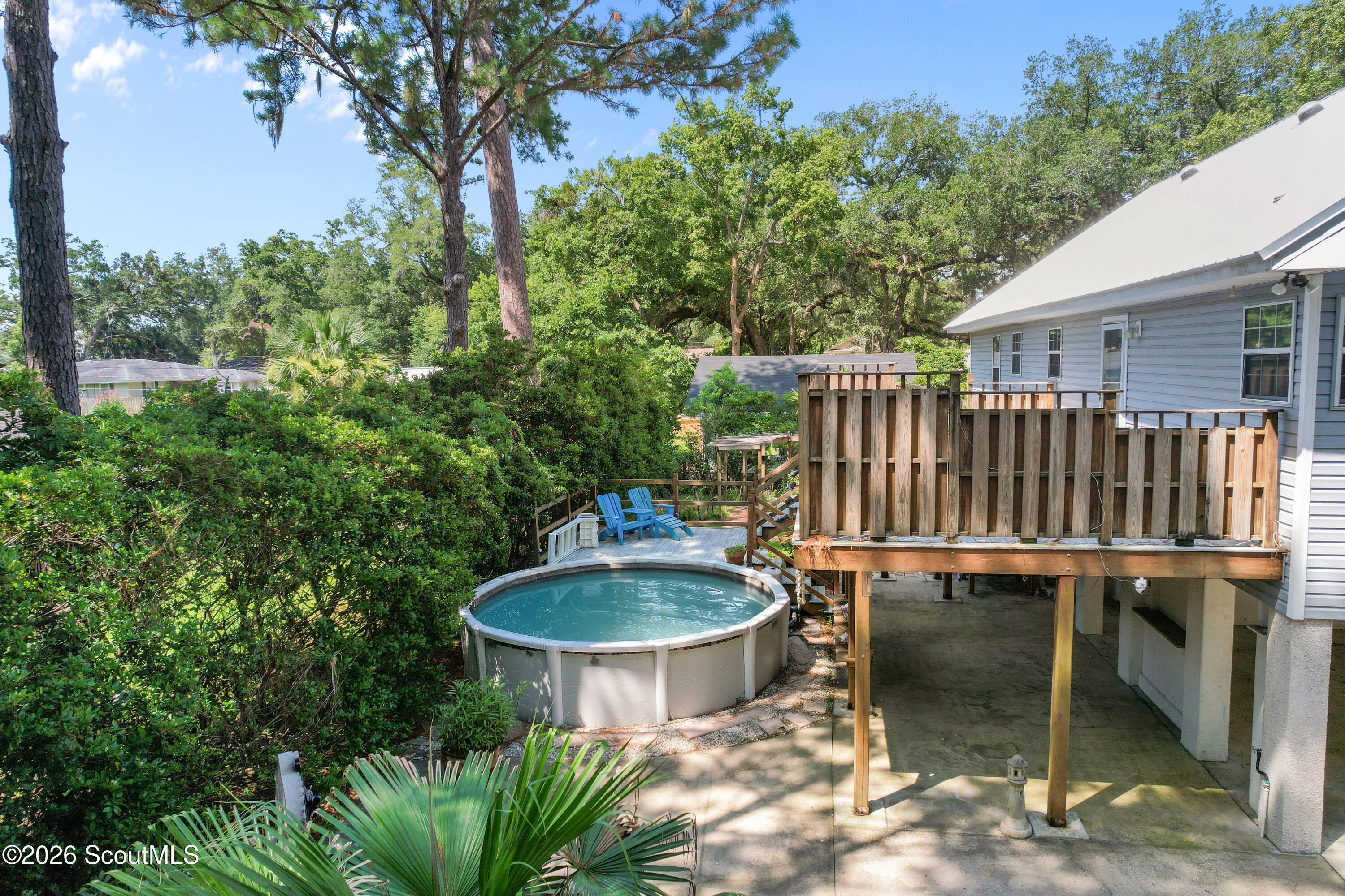 104 Sapelo Street St. Simons Island, GA 31522 - Photo 6 of 45 Above ground salt water pool