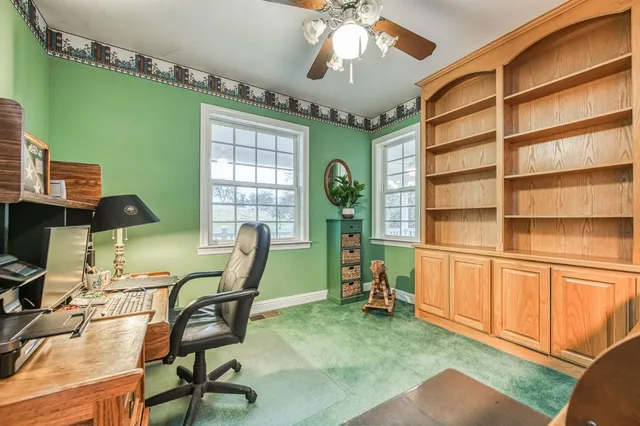 front view of house with a yard