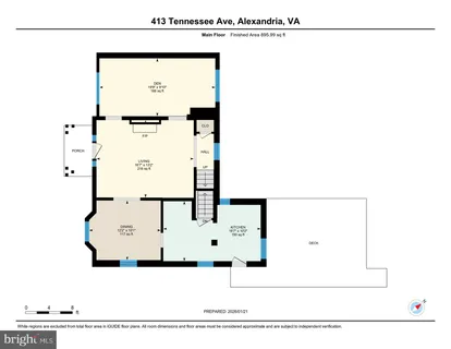 $1,100,000 | 413 Tennessee Avenue, Alexandria, VA 22305