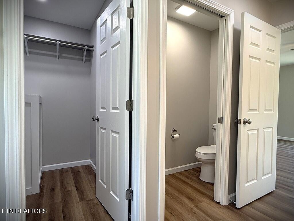 246 Ralph Spivey Lane Hilham, TN 38568 - Photo 21 of 53 a view of a bathroom from a hallway