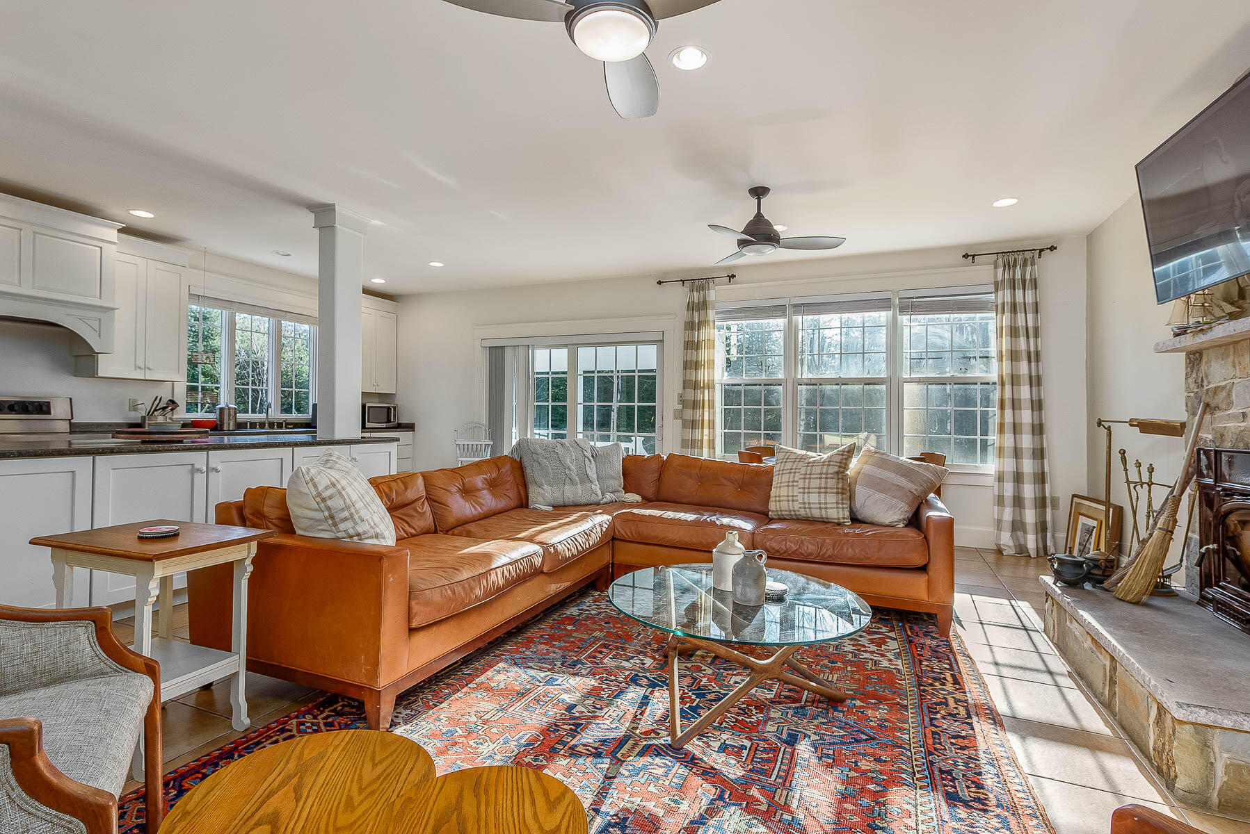 Family Room and Kitch