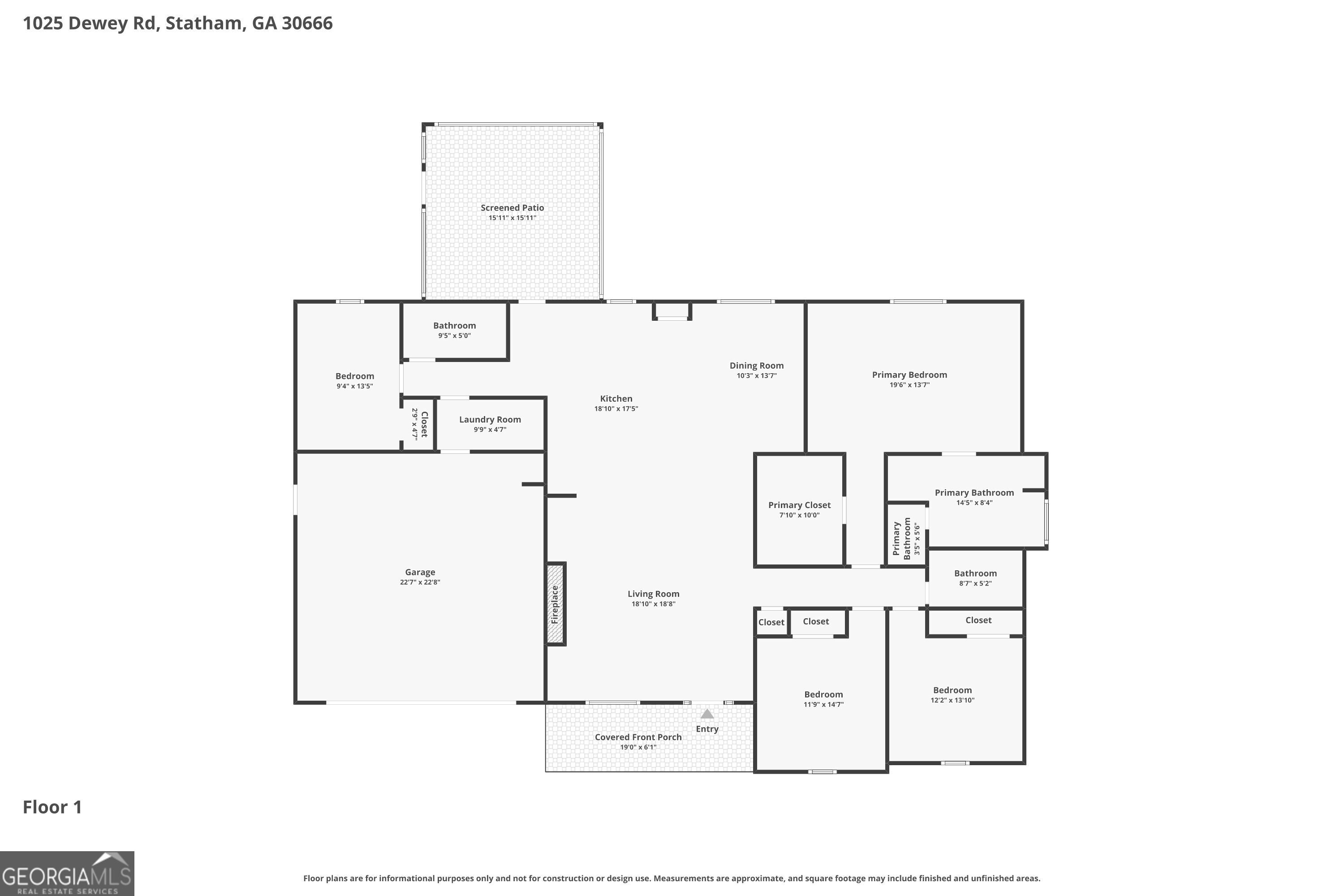 1025 Dewey Road Statham, GA 30666 - Photo 61 of 66