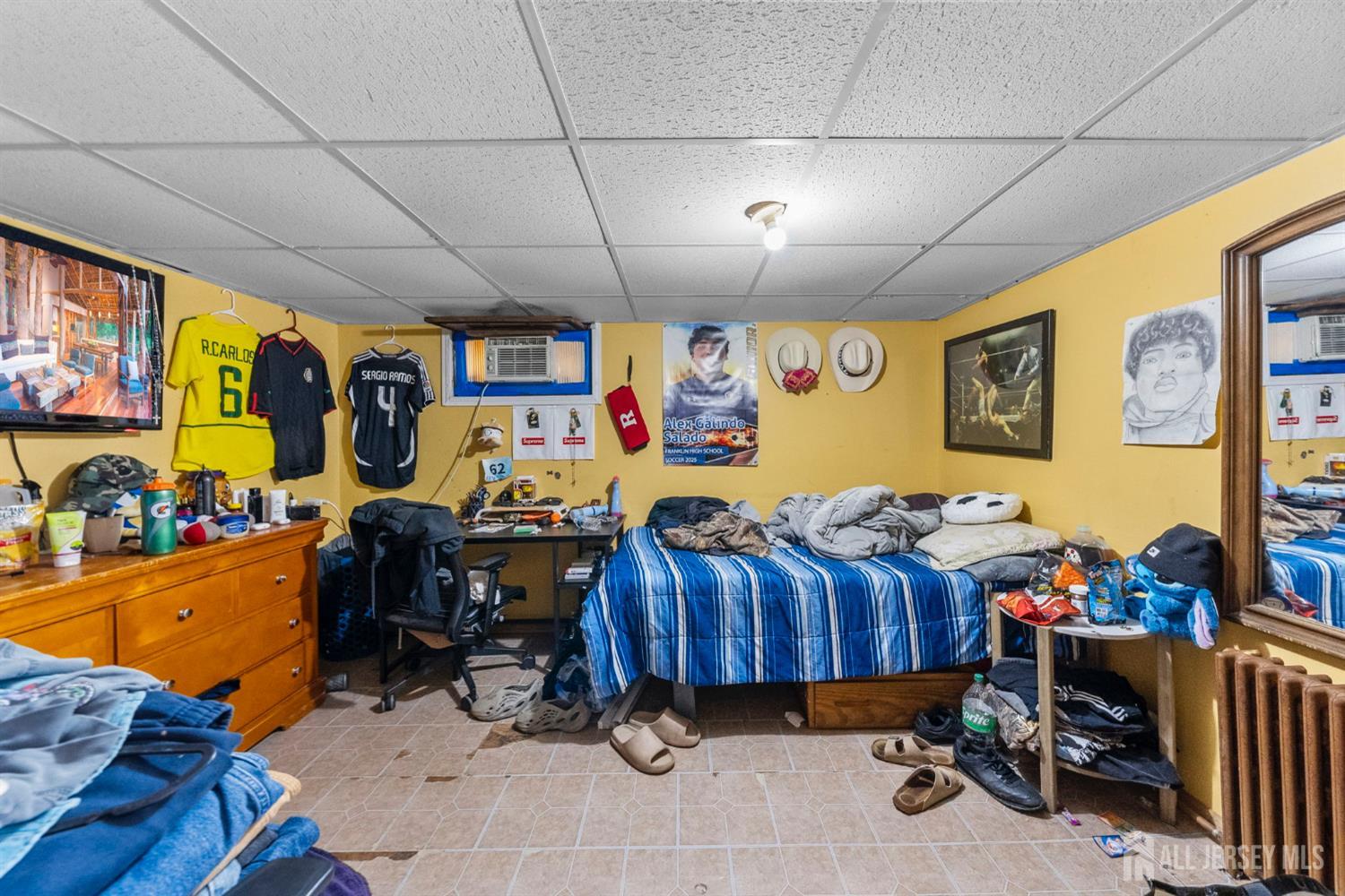 55 Frank Street Somerset, NJ 08873 - Photo 18 of 33 a bedroom with furniture and a large window