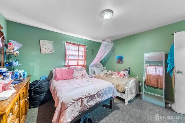 a room with furniture and a chandelier