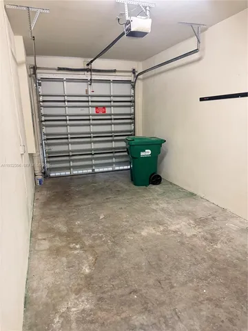 a view of a room with an empty space