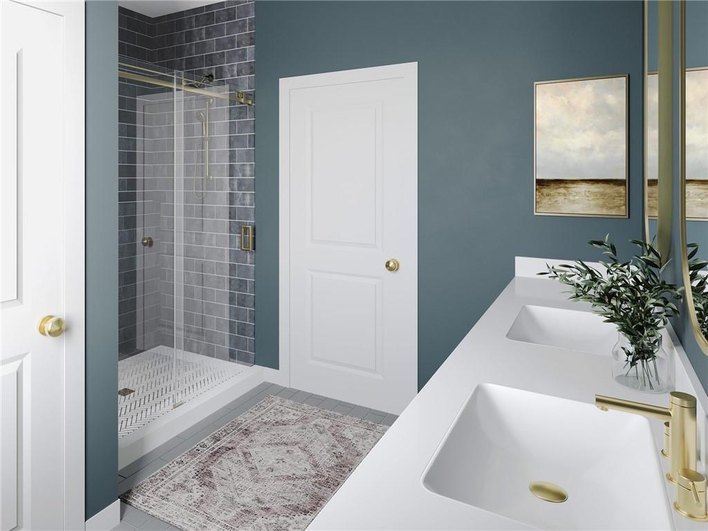 102 Ramsgate Road, Unit ARUNDEL Cranberry Township, PA 16066 - Photo 15 of 27 a bathroom with a tub