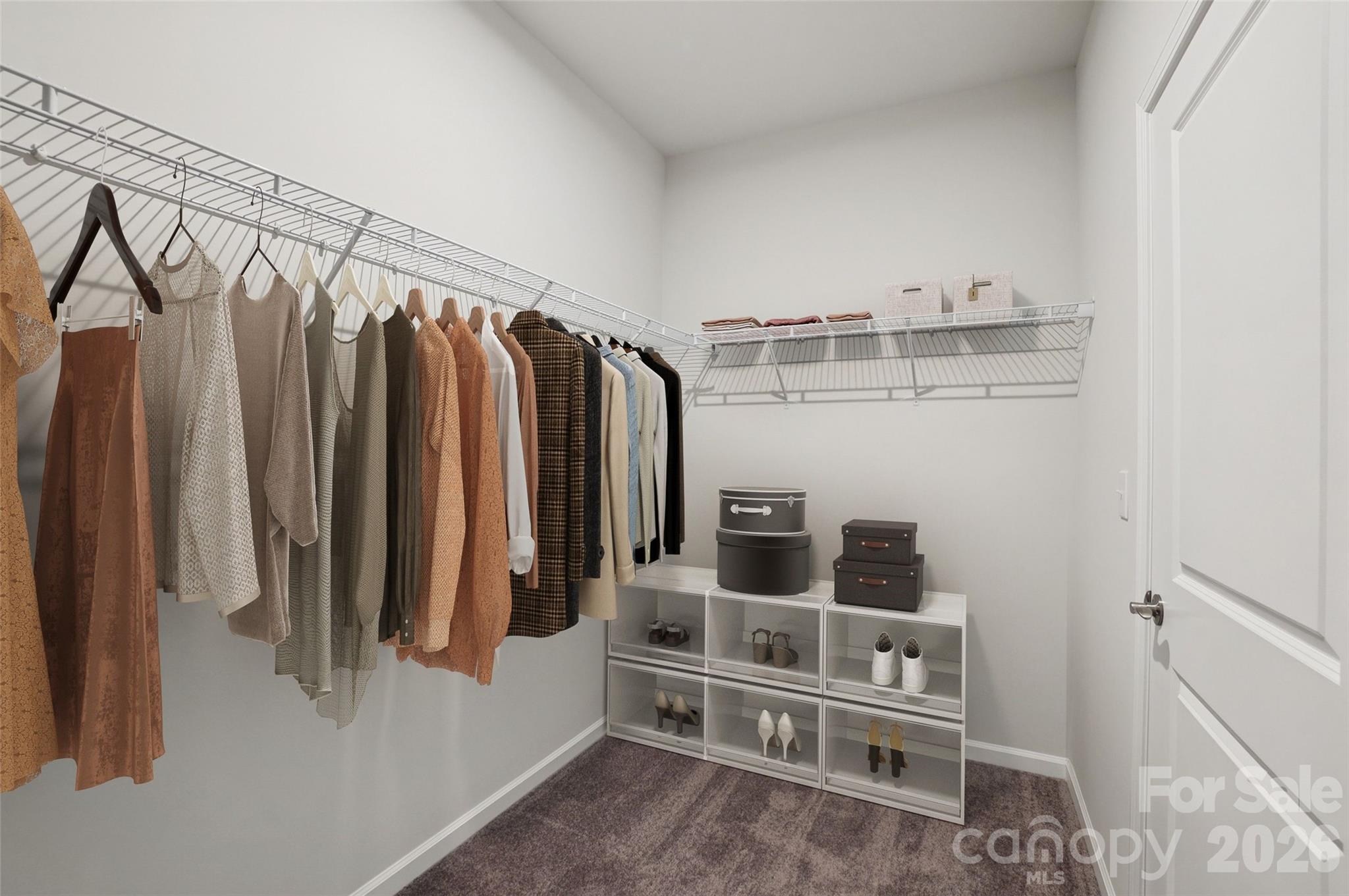 1044 Arundle Road Catawba, NC 28609 - Photo 12 of 39 a view of walk in closet with clothes and shoes