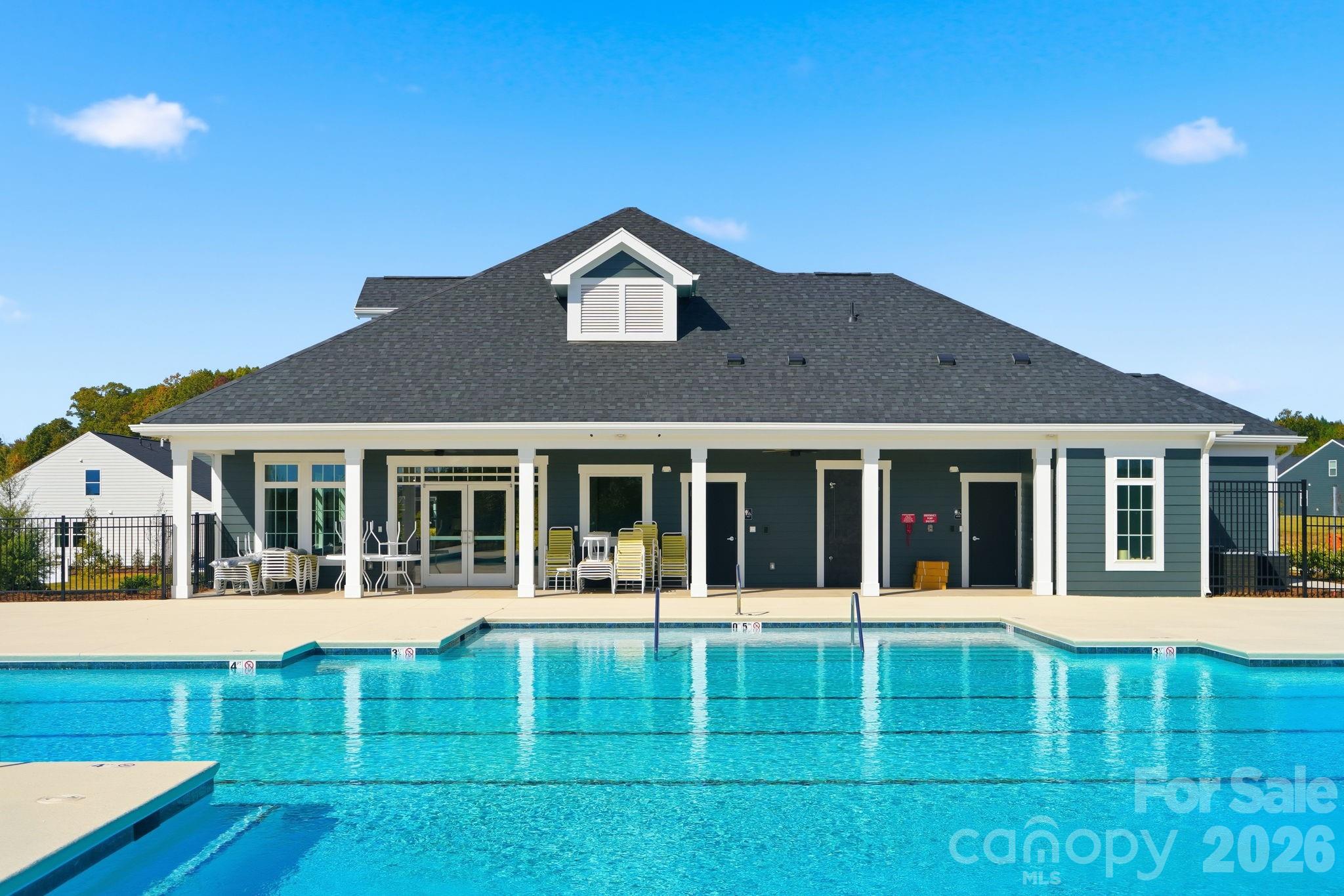 1044 Arundle Road Catawba, NC 28609 - Photo 34 of 39 a view of house with a swimming pool