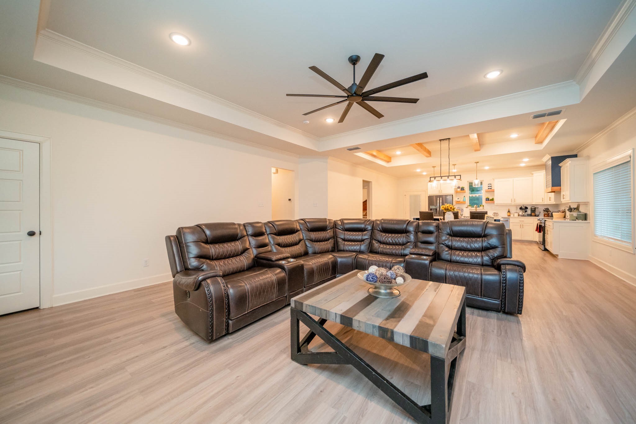 113 West Ruth Street White Oak, TX 75693 - Photo 6 of 27 a living room with lots of furniture and wooden floor