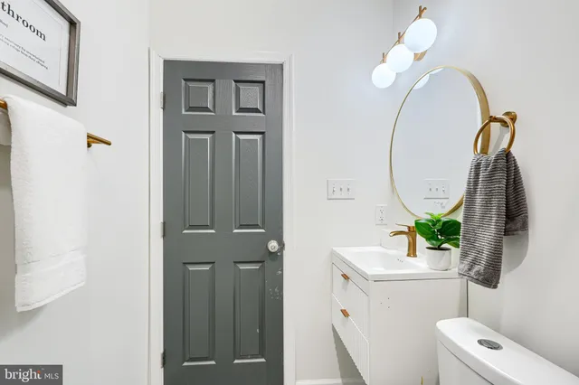a view of bathroom with a sink
