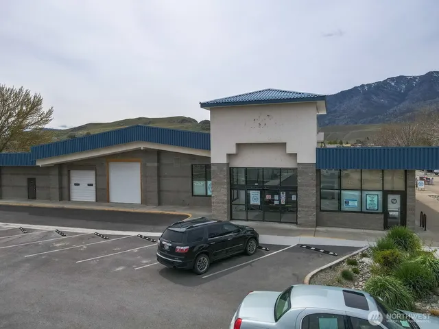 a car parked in front of a house