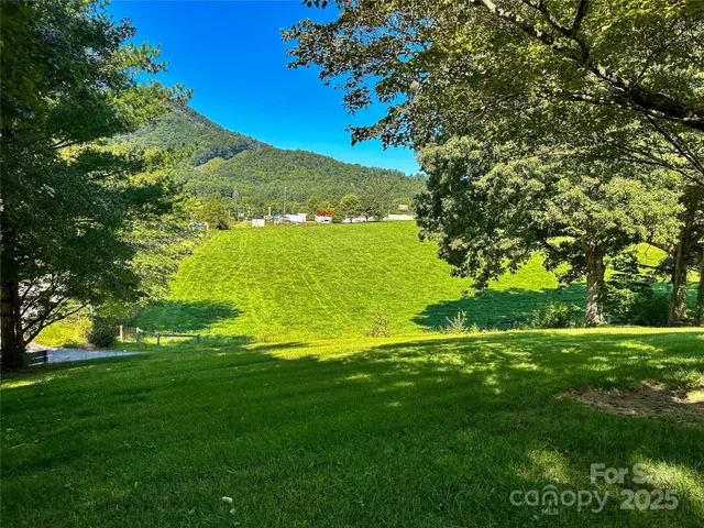 a view of an outdoor space and a yard