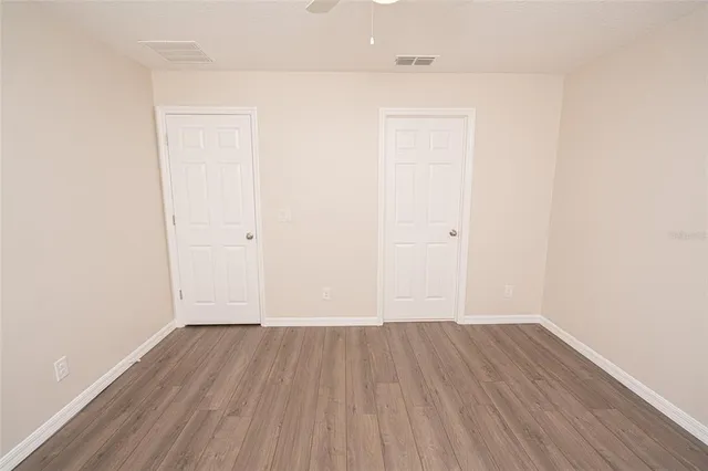 wooden floor in a bathroom
