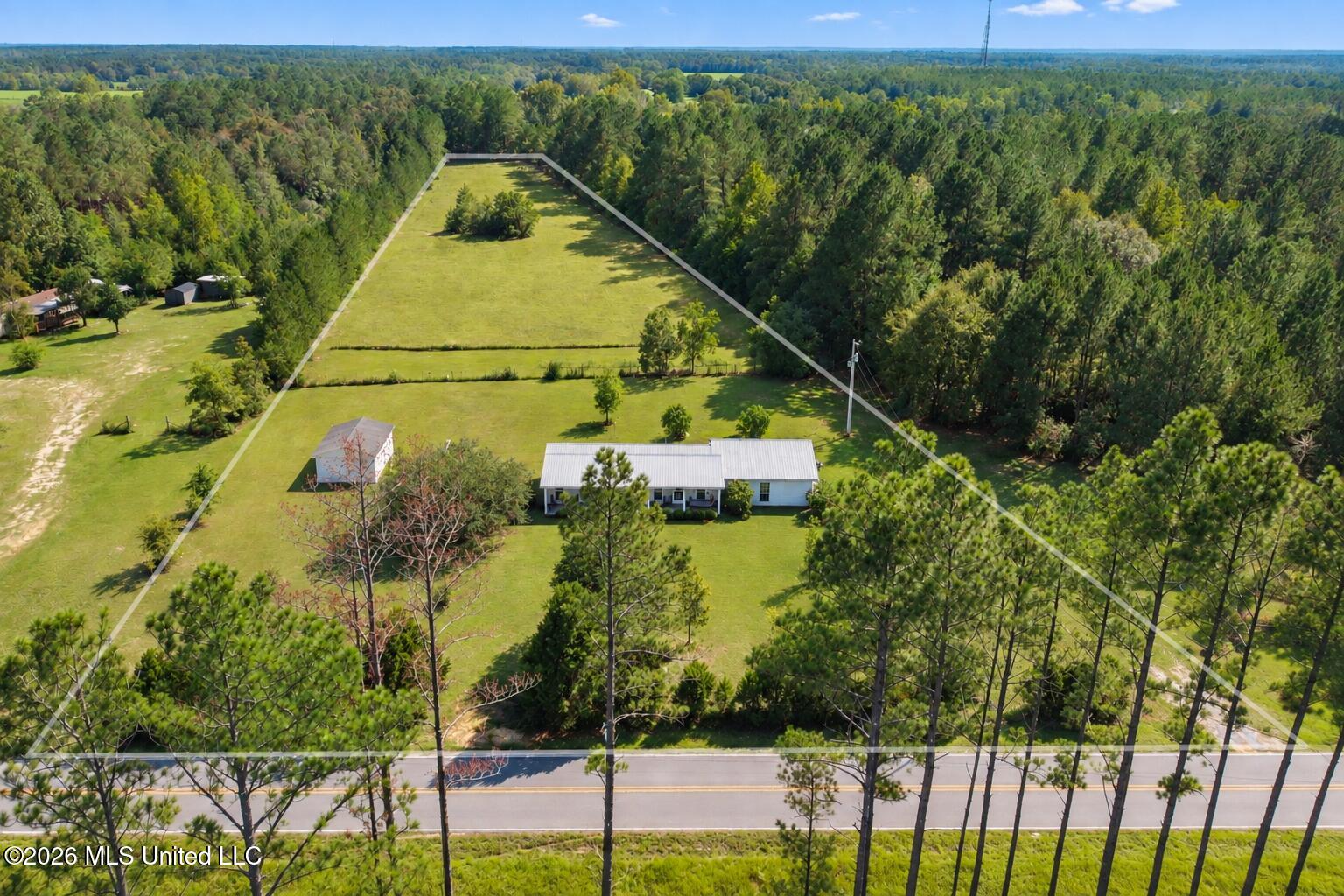 141 Wayne Lee Road Lucedale, MS 39452 - Photo 2 of 33 drone
