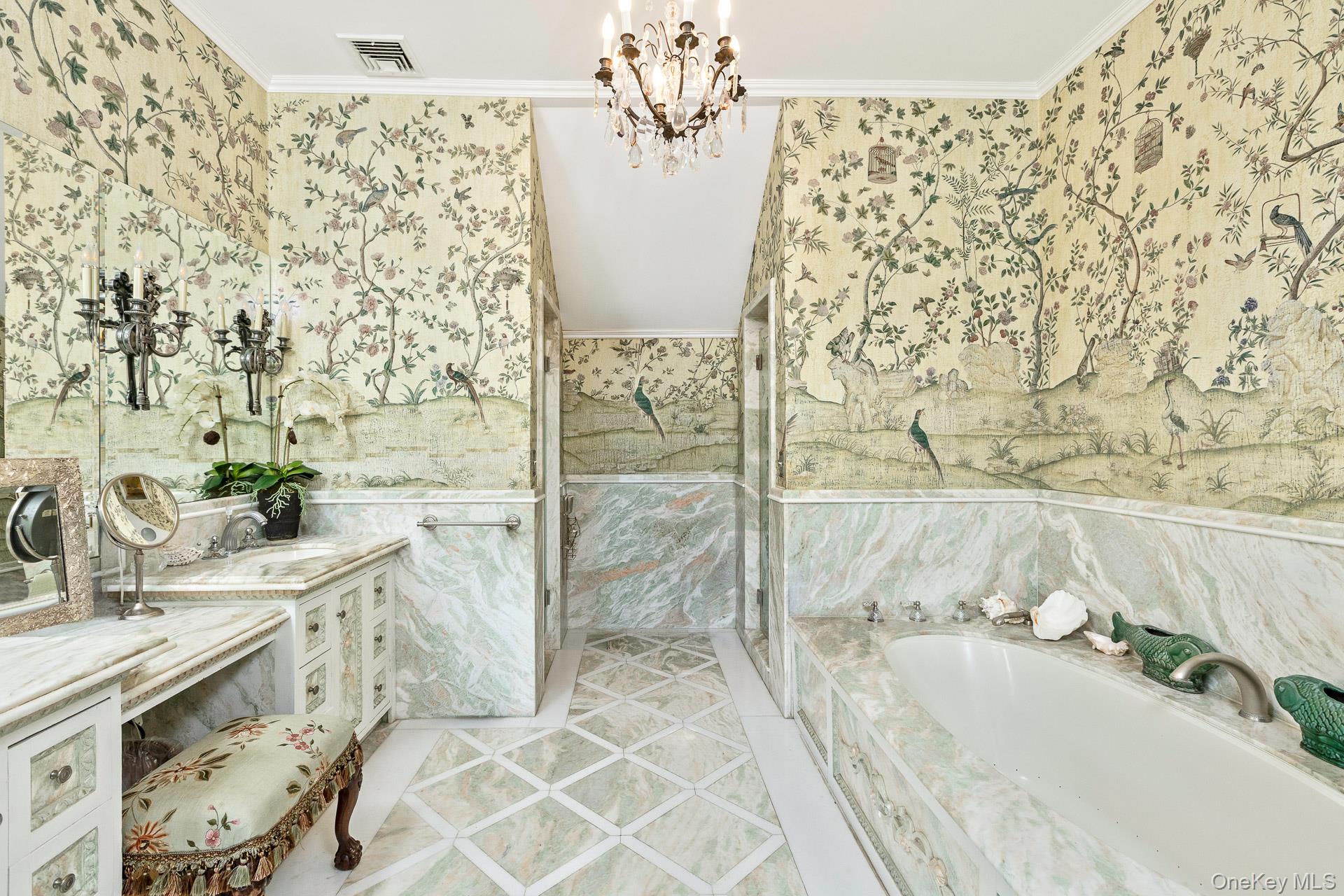 4 Horse Hollow Road Locust Valley, NY 11560 - Photo 24 of 48 a bathroom with a bathtub and shower