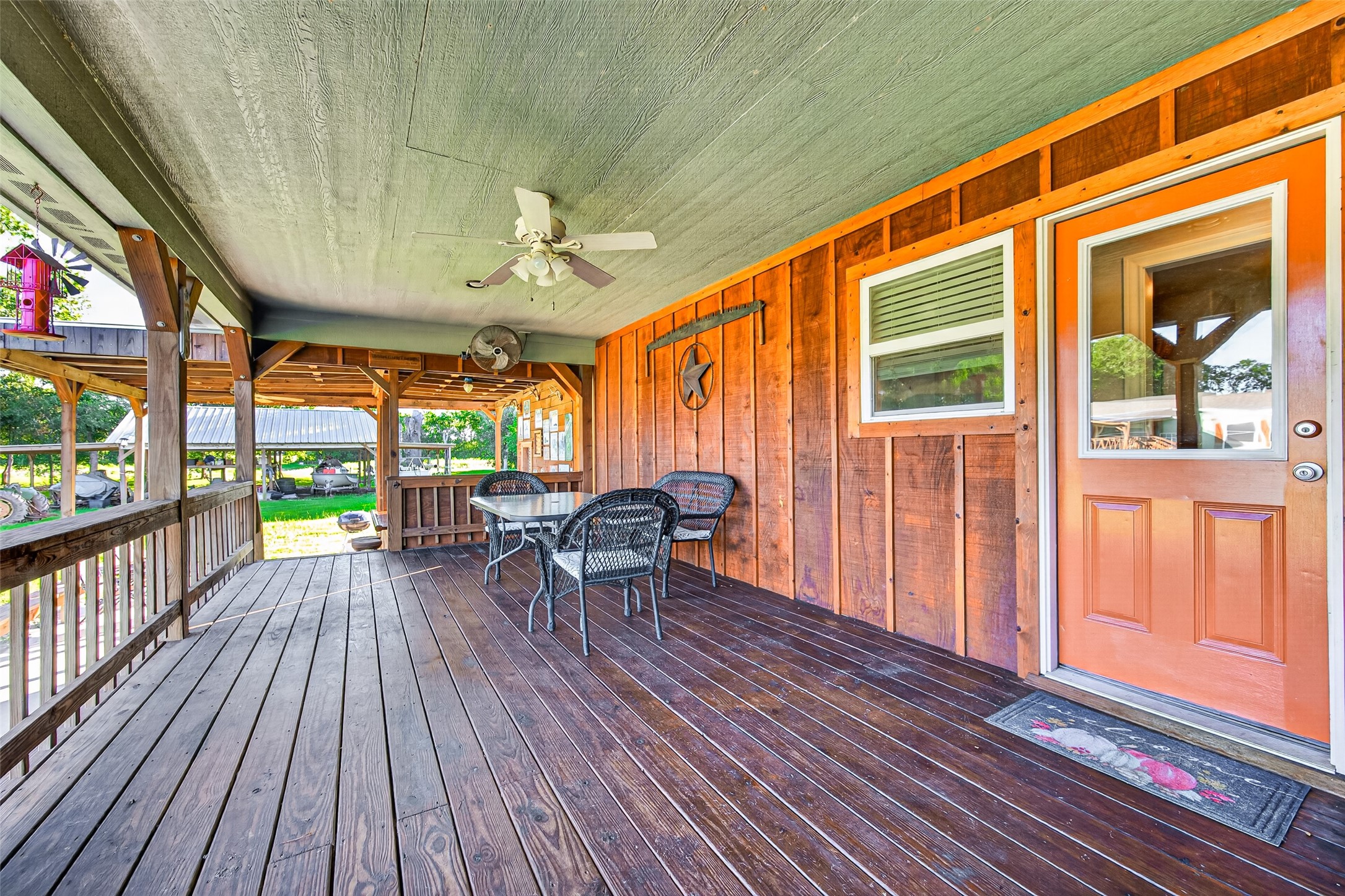 2240 Meyer Road Beasley, TX 77417 - Photo 21 of 29 This space is ideal for parties but could also be enclosed as a third bedroom.