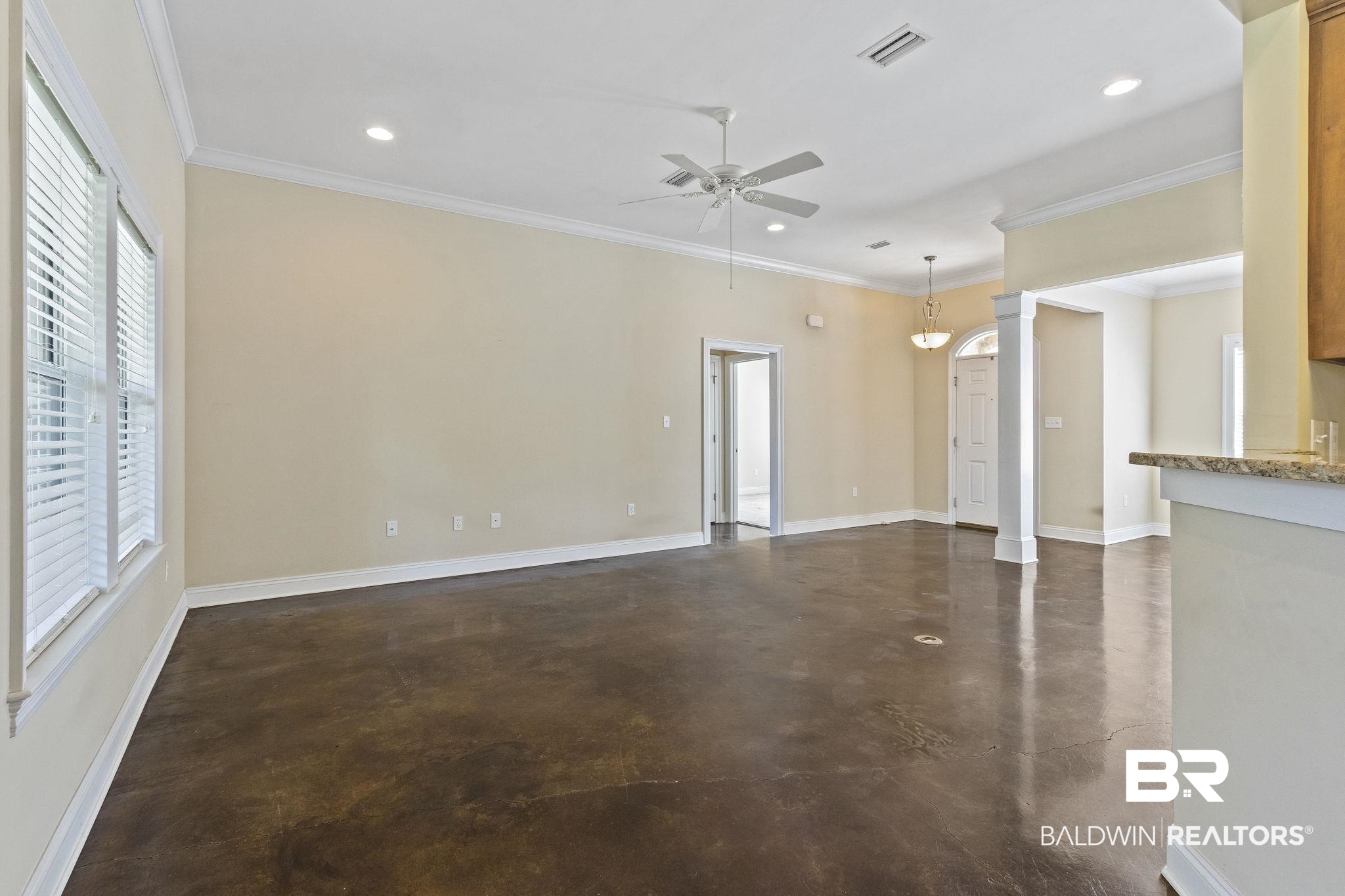 134 Hawthorne Circle Fairhope, AL 36532 - Photo 12 of 45 Open Dining Area to Living Room