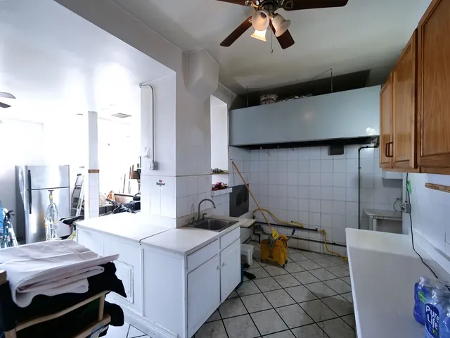 a view of a bathroom from a bathroom