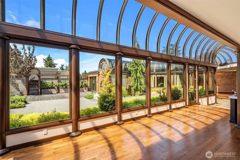 a view of a house with a outdoor space