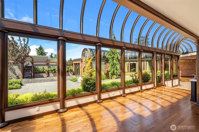 a view of a house with a outdoor space