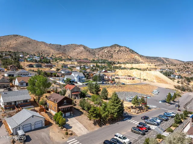 a view of a sky from a city