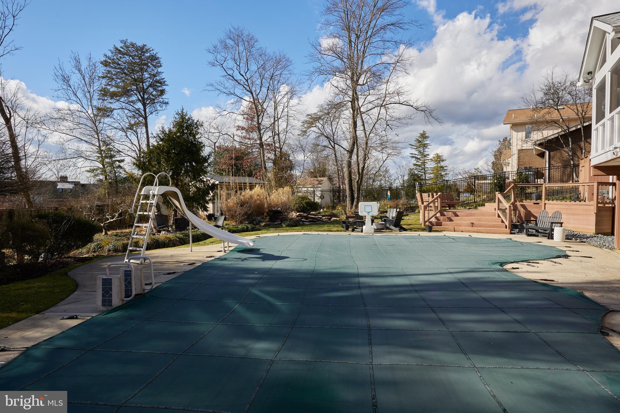 9904 Bluegrass Road Potomac, MD 20854 - Photo 64 of 68 Pool with new heater, new polaris, new salt system