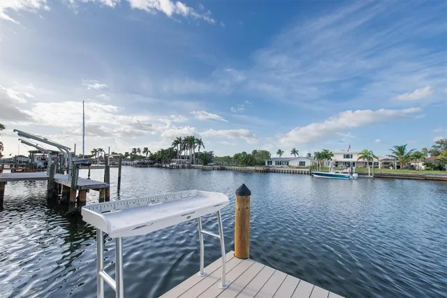 a view of lake from balcony