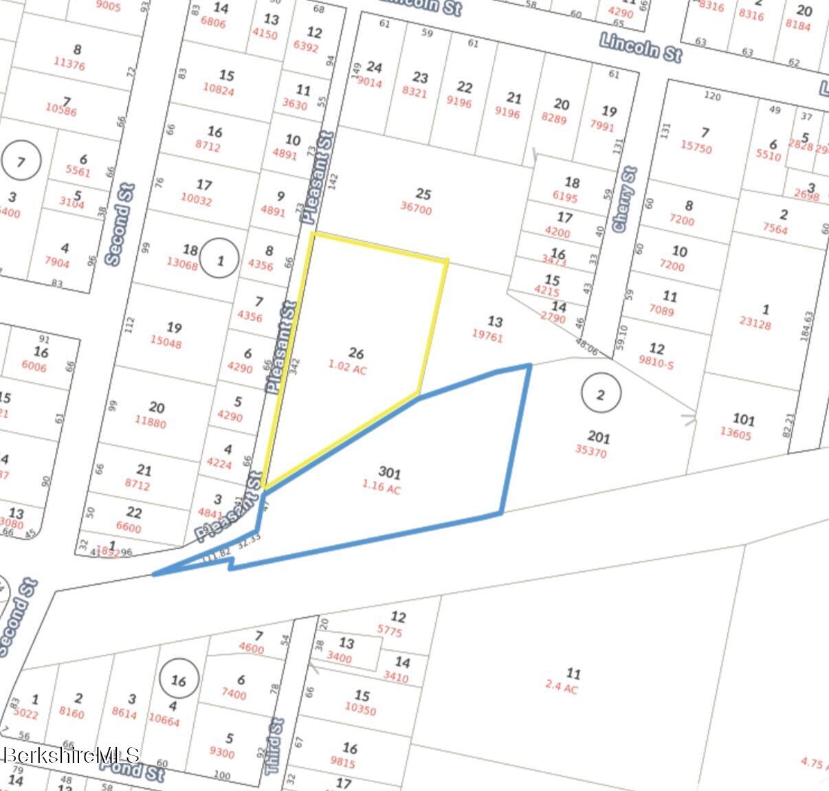 Pleasant Street Pittsfield, MA 01201 - Photo 2 of 9 Parcel maps