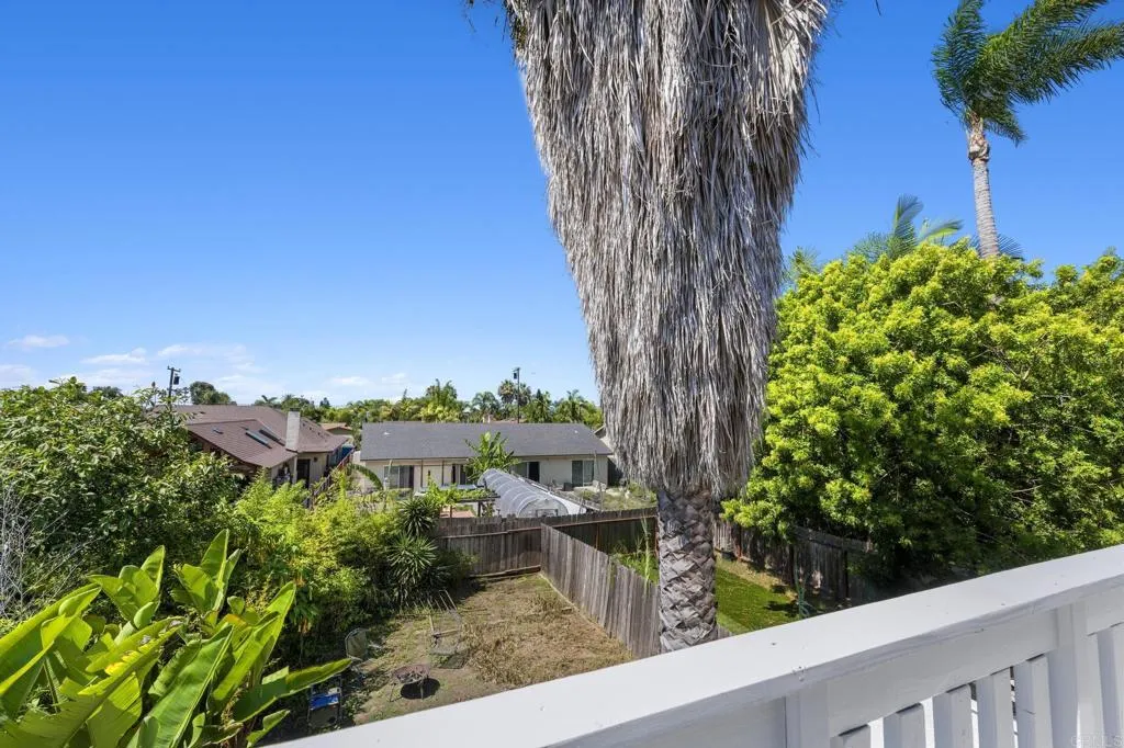 1074 Balour Drive Encinitas, CA 92024 - Photo 15 of 37 a view of a garden from a balcony