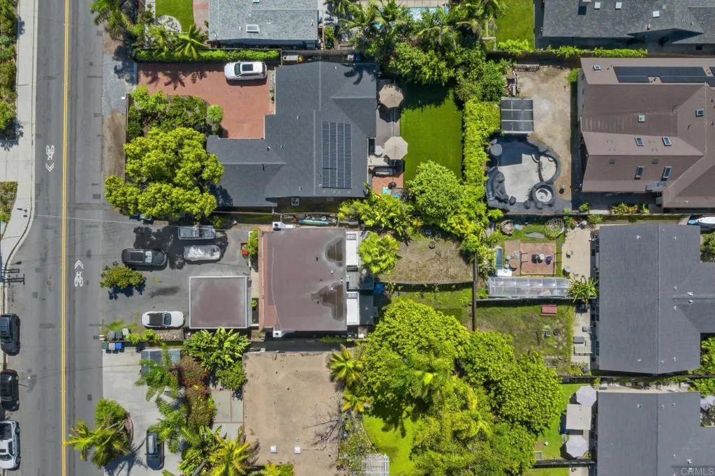 1074 Balour Drive Encinitas, CA 92024 - Photo 5 of 37 an aerial view of a house with a garden