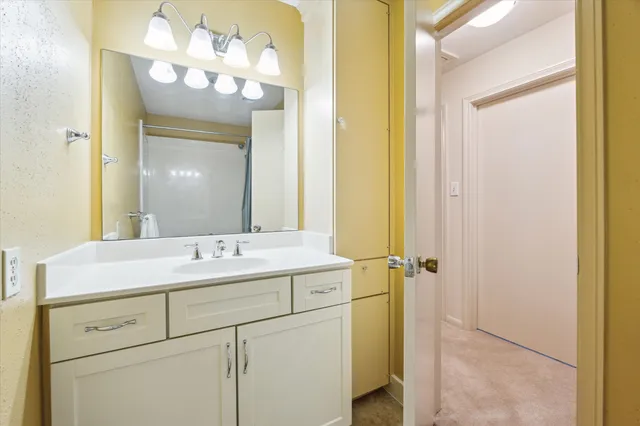 a backyard of a house