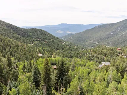 a view of a lush green field