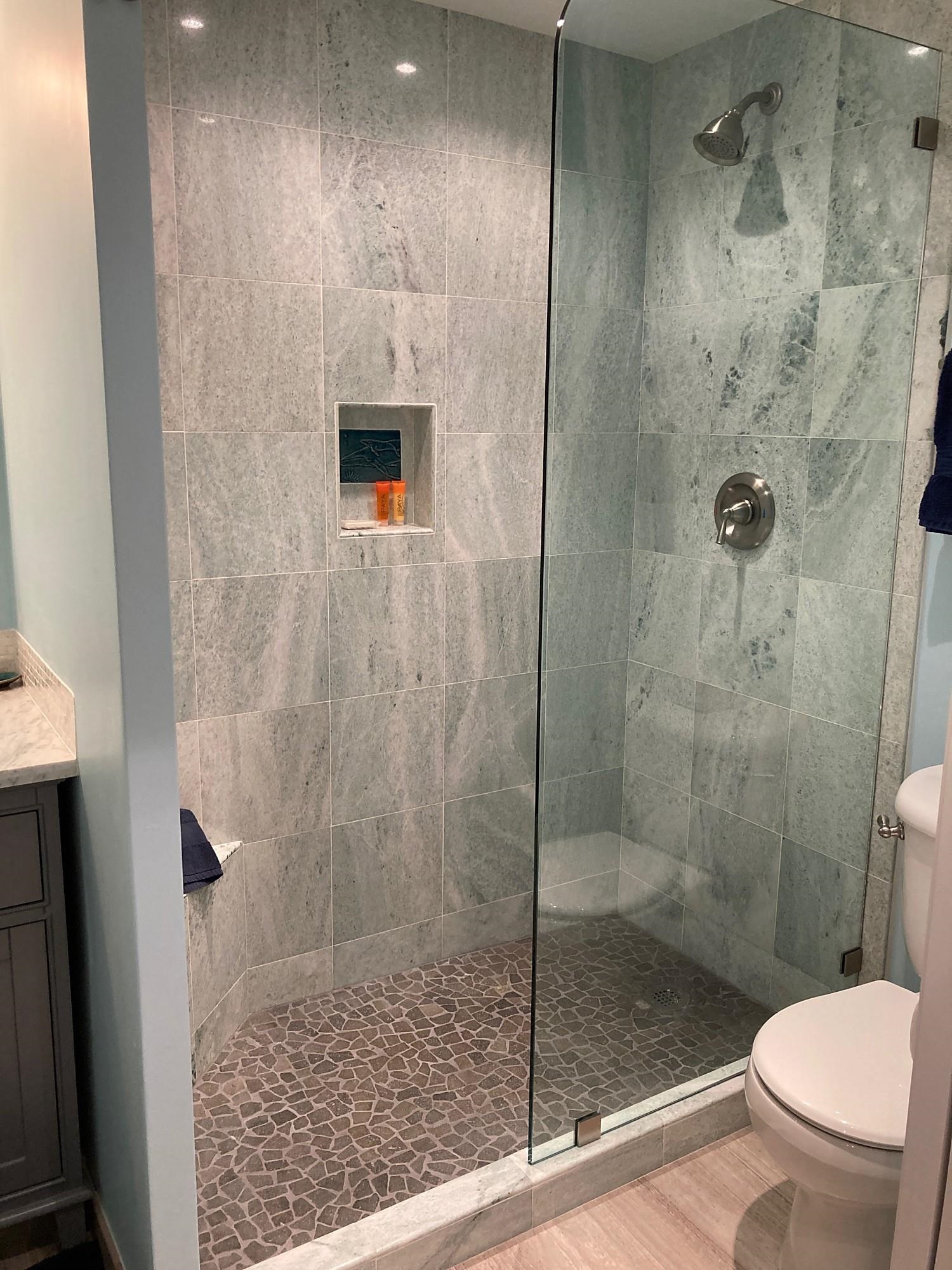 4435 Lower Honoapiilani Road, Unit 205 Lahaina, HI 96761 - Photo 9 of 26 a bathroom with a shower and toilet