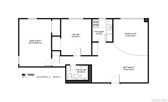$179,000 | 2545 Sedgwick Avenue, Unit 2J | Fordham Manor