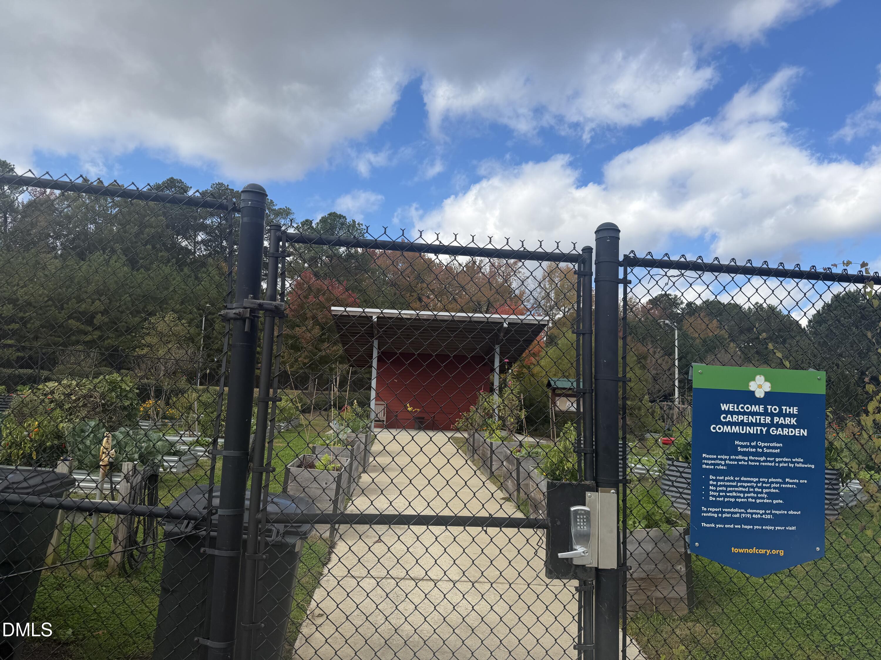 200 Madison Grove Place Cary, NC 27519 - Photo 43 of 49 a view of a balcony with a swing