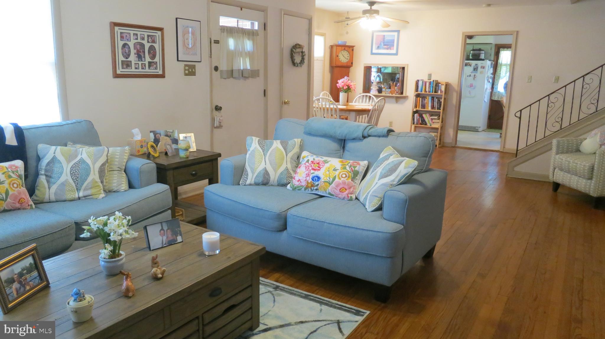79 Ewingville Road Ewing, NJ 08638 - Photo 6 of 67 a living room with furniture and a wooden floor