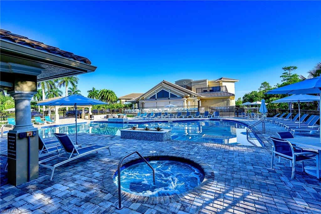 3715 Buttonwood Way, Unit 1711 Naples, FL 34112 - Photo 36 of 40 NEW Resort Pool and lap area