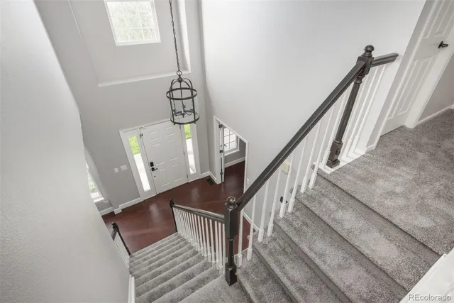 a view of entryway and hall