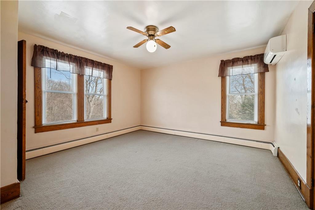 147 Ralston Road Sarver, PA 16055 - Photo 25 of 39 an empty room with window and ceiling fan