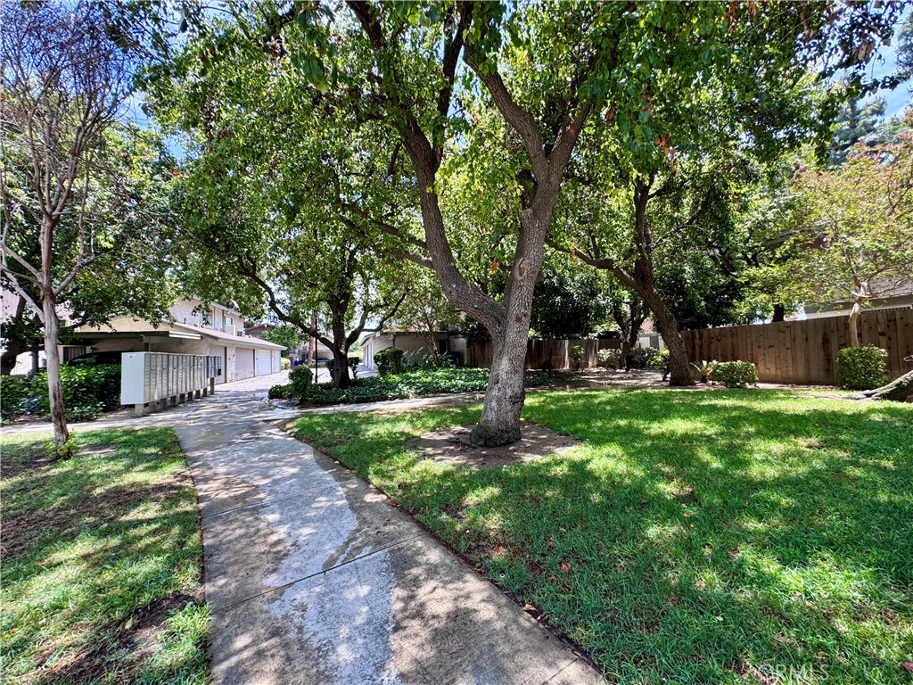 4877 Jackson Street, Unit B Riverside, CA 92503 - Photo 32 of 33 Enjoy the Walkways and Common Areas at Queen Anne Circle Community