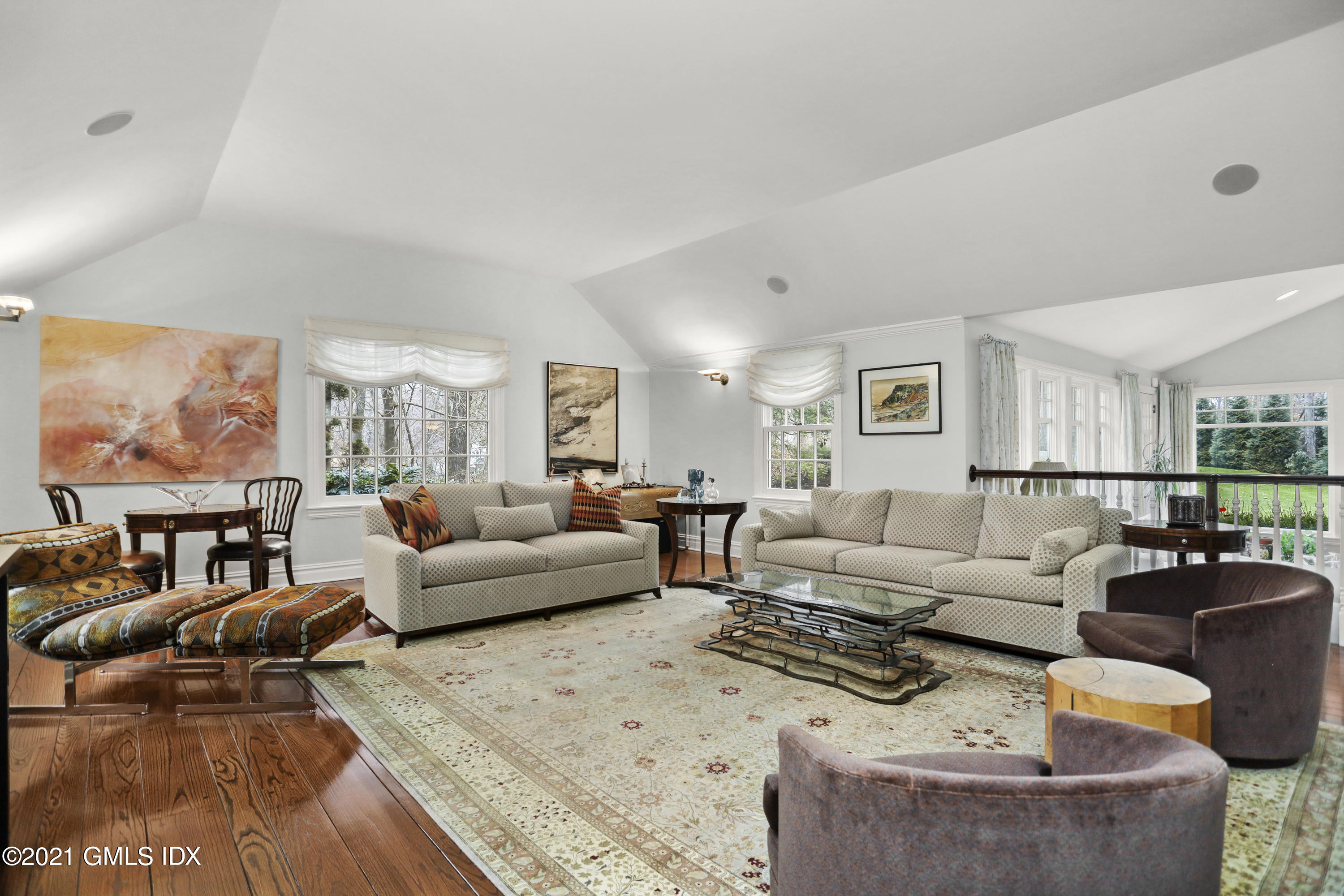265 Riversville Road Greenwich, CT 06831 - Photo 17 of 47 a living room with furniture wooden floor and windows