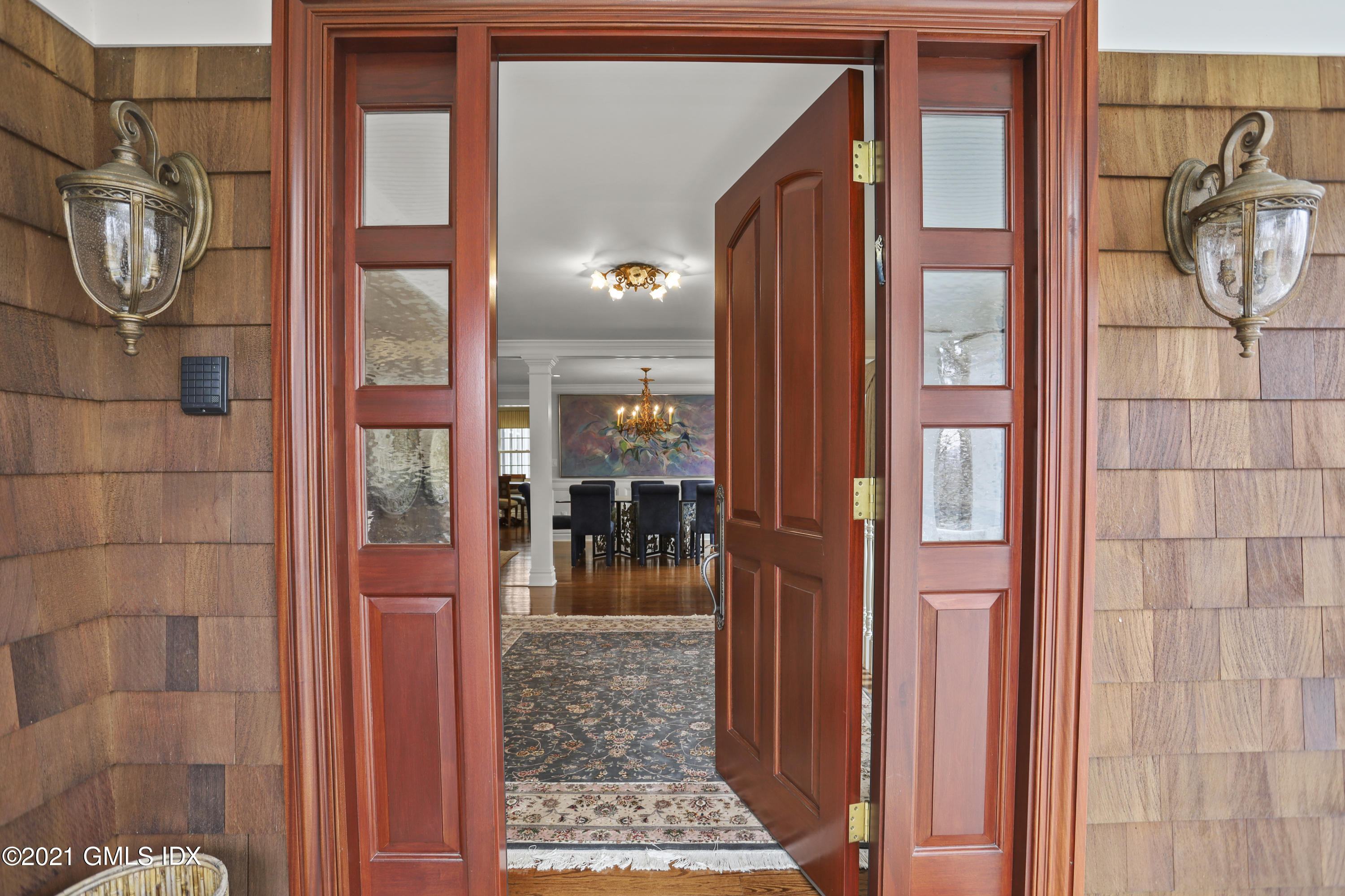265 Riversville Road Greenwich, CT 06831 - Photo 5 of 47 a view of a entryway door of the house