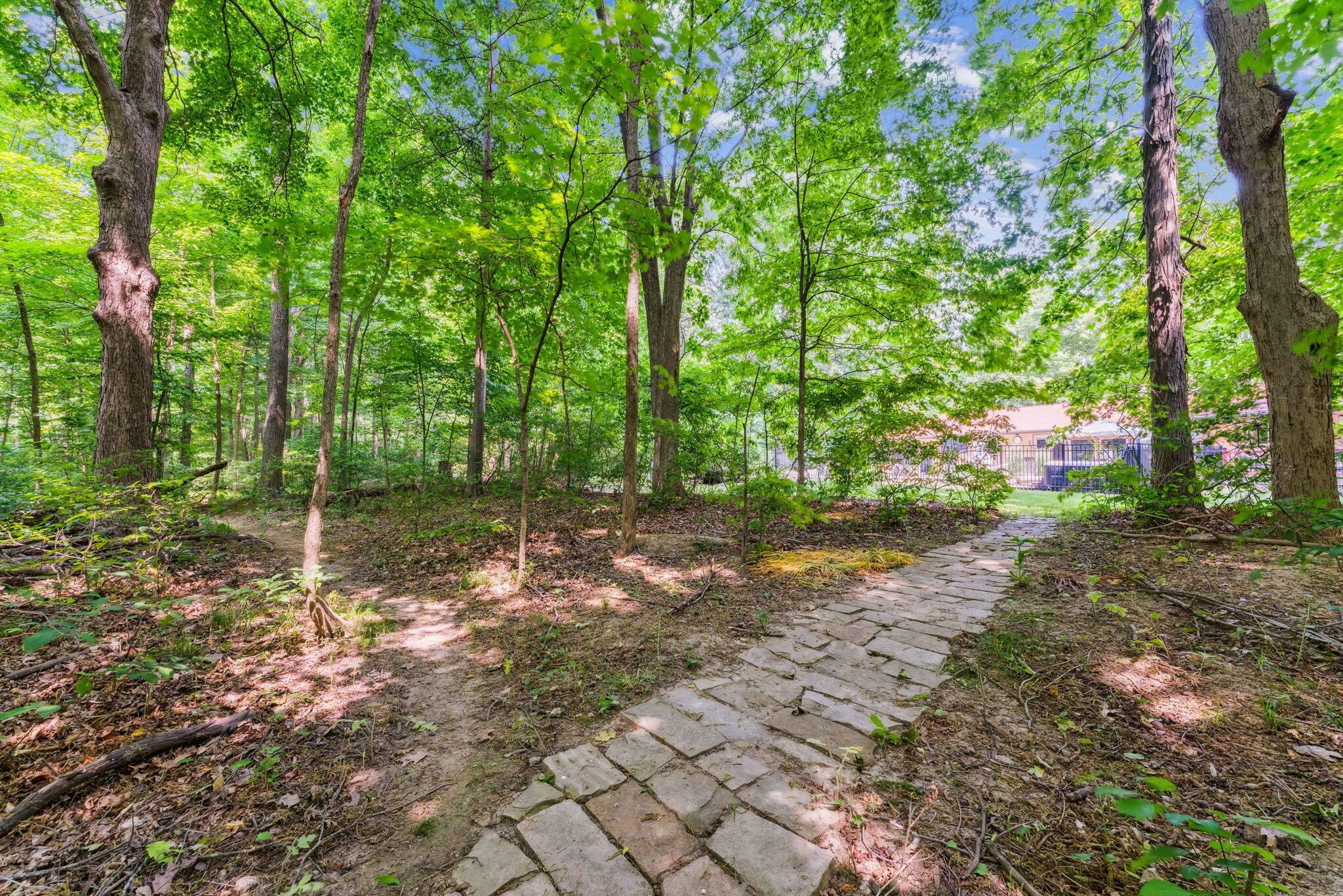 2423 Carriage Road Powell, OH 43065 - Photo 85 of 100 3.34 wooded acres comes with it's own walking/biking trail!