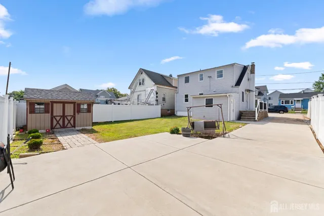 a view of a house with a patio